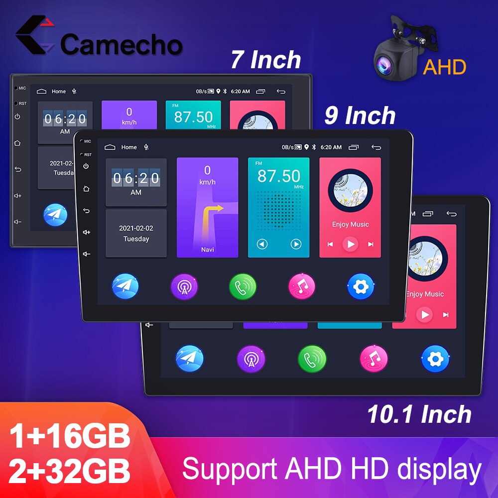 Camecho-2  AHD ڵ Ƽ̵ ÷̾ DVD GPS..